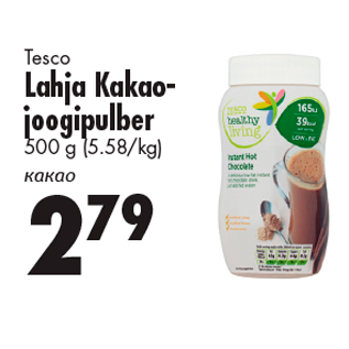 Allahindlus - Tesco Lahja Kakaojoogipulber