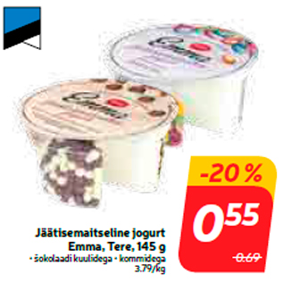 Allahindlus - Jäätisemaitseline jogurt Emma, Tere, 145 g