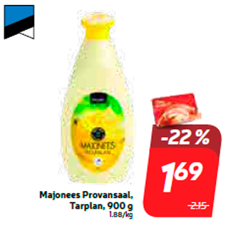 Allahindlus - Majonees Provansaal, Tarplan, 900 g