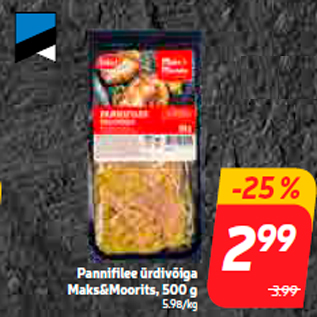 Allahindlus - Pannifilee ürdivõiga Maks&Moorits, 500 g