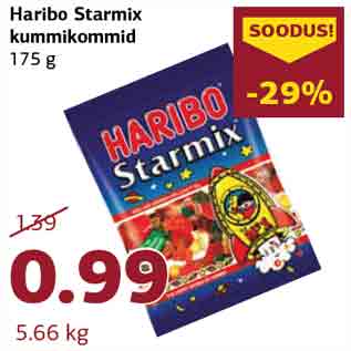 Скидка - Конфеты Haribo Starmix 175 г
