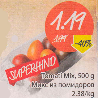 Скидка - Микс из помидоров
