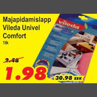 Allahindlus - Majapidamislapp Vileda Univel Comfort