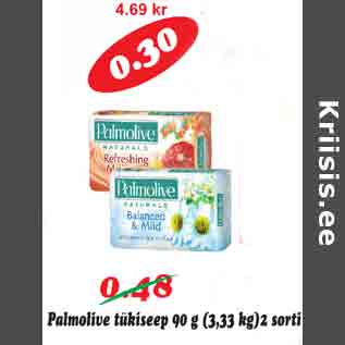 Allahindlus - Palmolive tükiseep 90 g