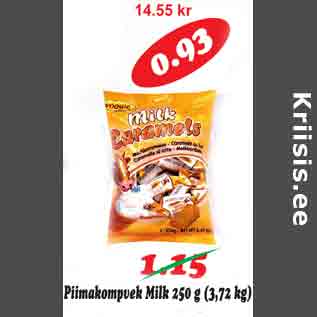 Allahindlus - Piimakompvek Milk 250 g