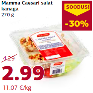 Allahindlus - Mamma Caesari salat kanaga 270 g