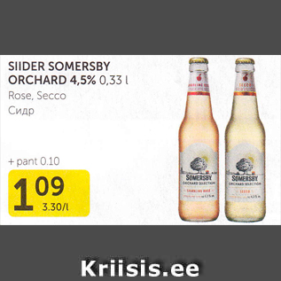 Allahindlus - SIIDER SOMERSBY ORCHARD