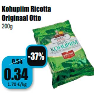 Скидка - Творог Ricotta Originaal Otto