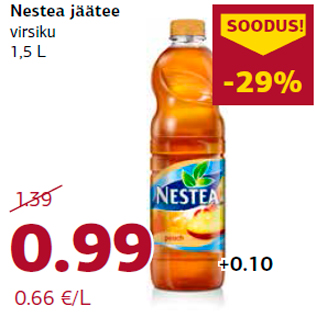 Allahindlus - Nestea jäätee