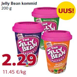 Allahindlus - Jelly Bean kommid 200 g