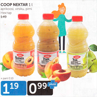 Allahindlus - COOP NEKTAR 1 L