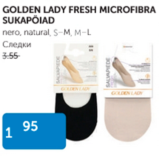 Allahindlus - GOLDEN LADY FRESH MICROFIBRA SUKAPÖIAD