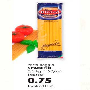 Allahindlus - Spagetid Pasta Reggia