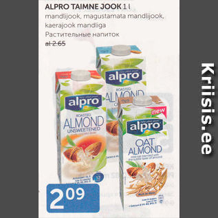 Allahindlus - ALPRO TAIMNE JOOK 1 L