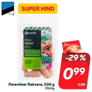 Allahindlus - Pereviiner Rakvere, 500 g