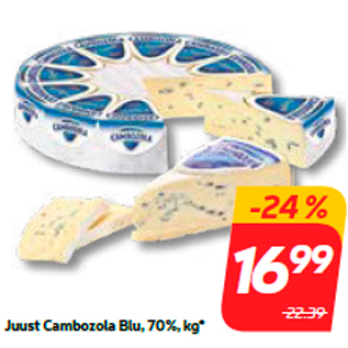 Скидка - Сыр Cambozola Blu, 70%, кг *