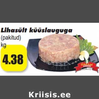 Allahindlus - Lihasült küüslauguga (pakitud) kg