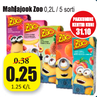 Allahindlus - Mahlajook Zoo