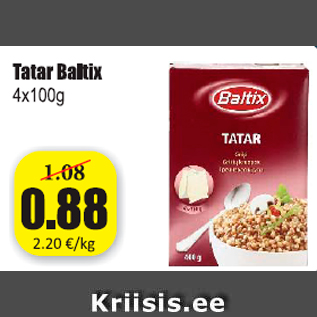 Allahindlus - Tatar Baltix