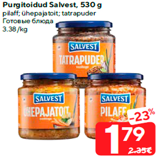Allahindlus - Purgitoidud Salvest, 530 g