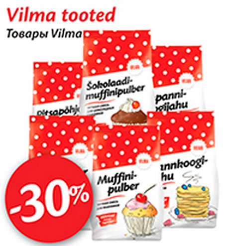 Vilma Tooted  -3%