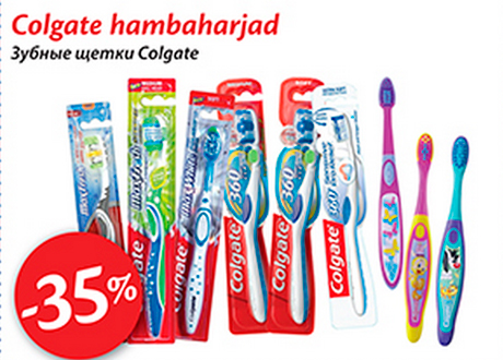 Colgate hambaharjad  -35%