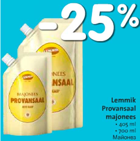 Lemmik Provansaal majonees  -25%