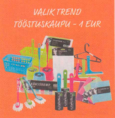 Выбор промышленных товаров TREND -  1 €