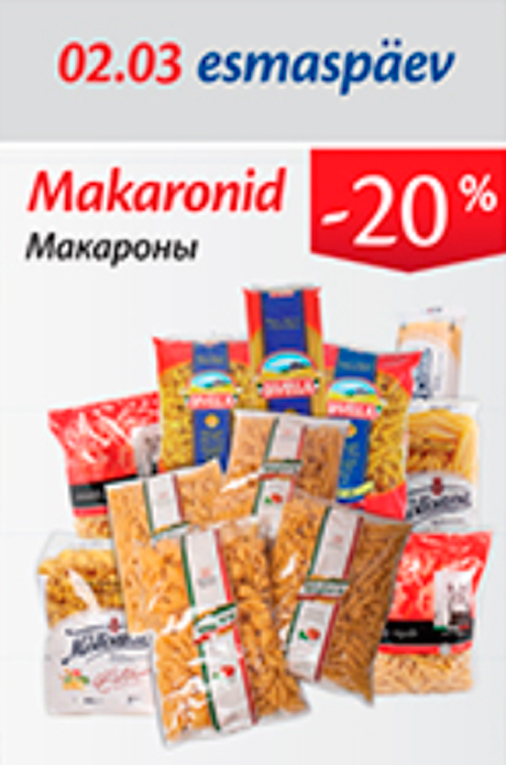 Makaronid  -20%