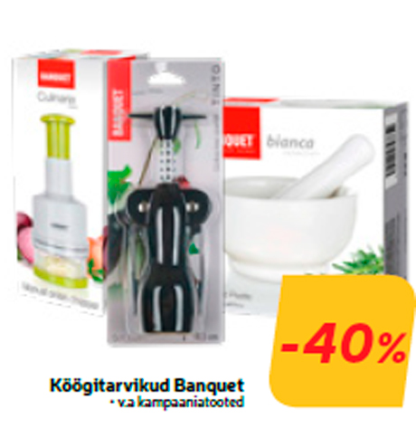 Кухонные принадлежности Banquet-40%
