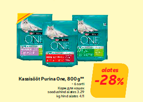 Корм для кошек  -28%