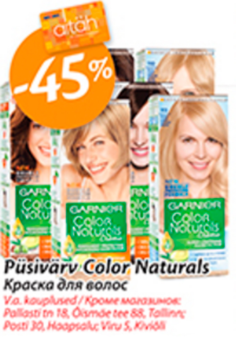Püsivärv Color Narurals -45%