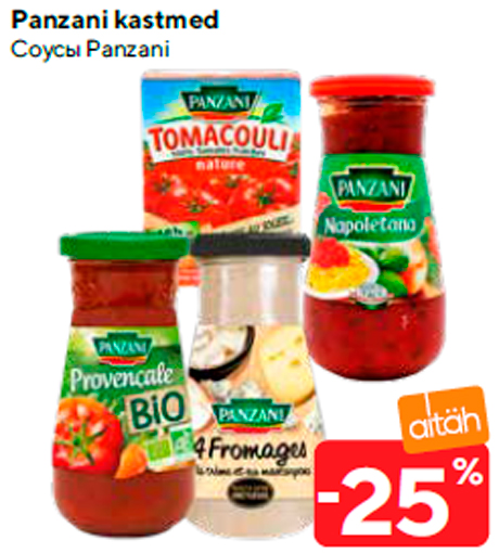 Panzani kastmed -25%