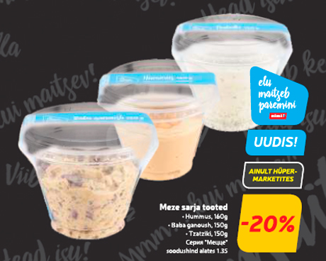Meze sarja tooted -20%