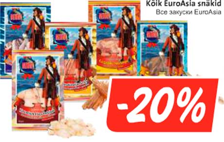 Kõik EuroAsia snäkid  -20%