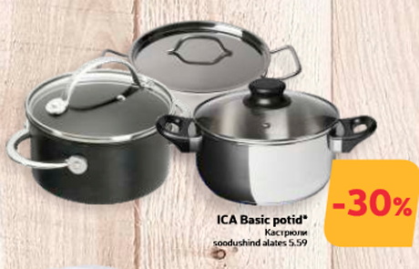 ICA Basic potid*  -30%