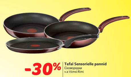 Tefal Sensorielle pannid  -30%