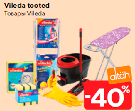 Vileda tooted  -40%