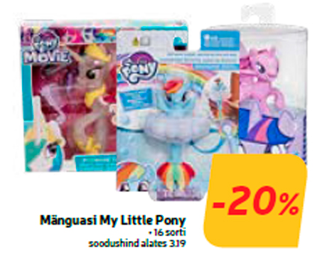 Mänguasi My Little Pony  -20%
