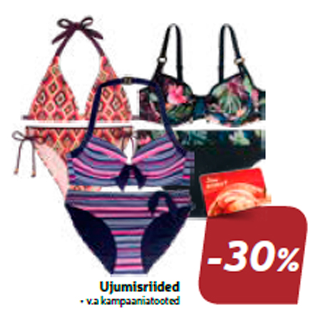 Ujumisriided  -30%