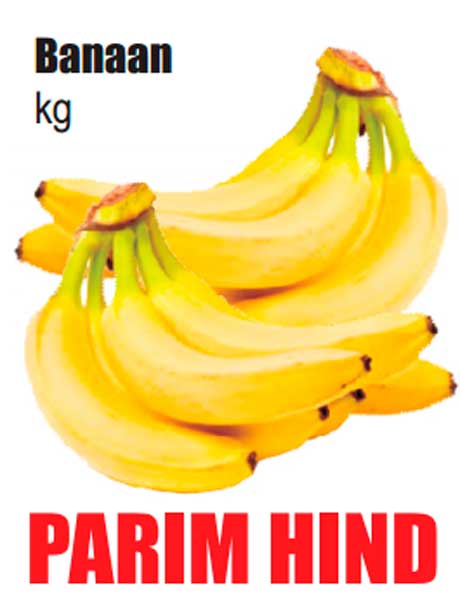 Banaan, kg - PARIM HIND