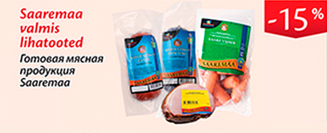 Saaremaa valmis lihatooted  -15%