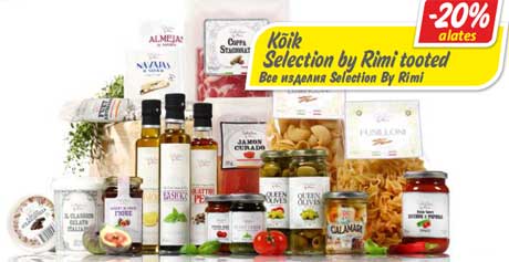 Все изделия Selection By Rimi -20%