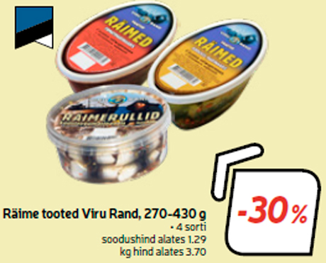 Räime tooted Viru Rand, 270-430 g -30%
