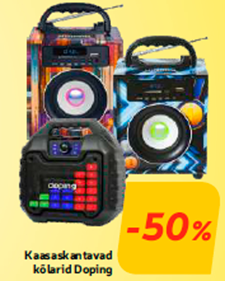 Портативныe колонки -50%