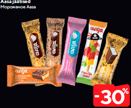 Aasa jäätised   -30%