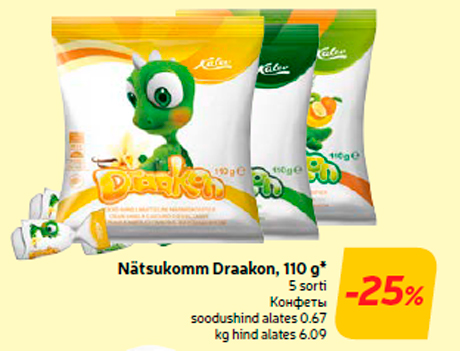 Конфеты  -25%