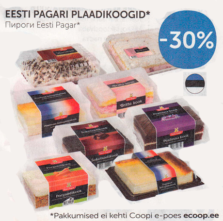 EESTI PAGAR PLAADIKOOGID*  -30%