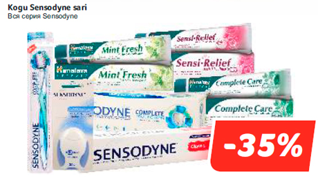 Вся серия Sensodyne  -35%
