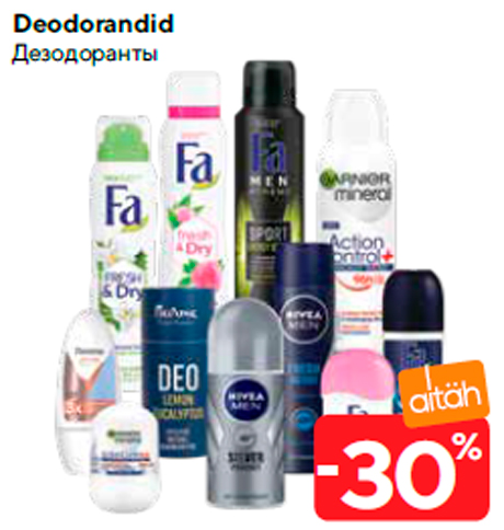 Deodorandid  -30%